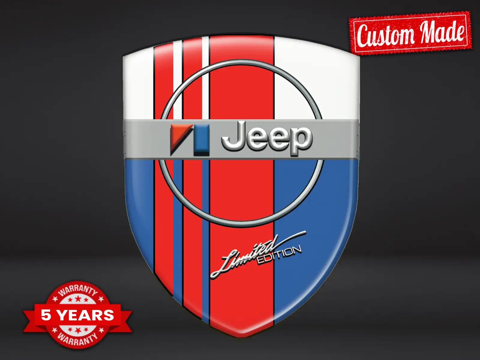 Jeep Auto Logo Max Lasting Stylish Pro Performance